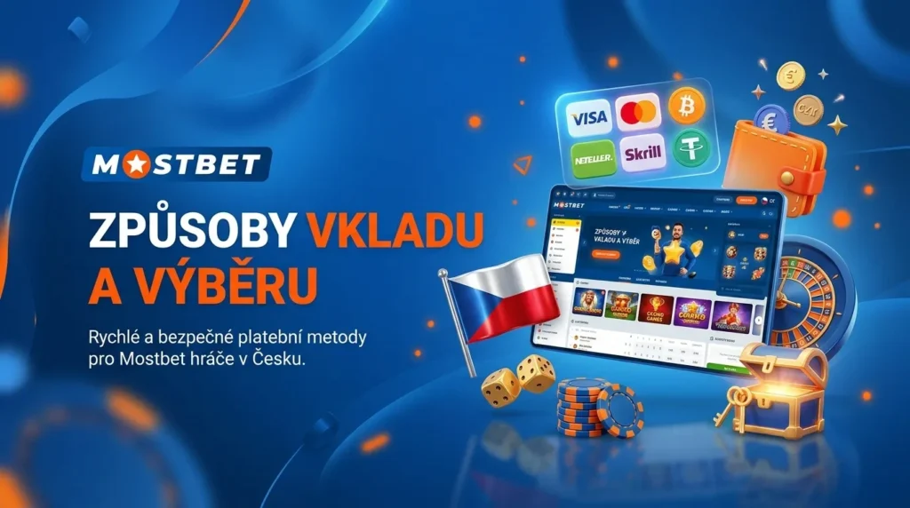 Mostbet nabízí hráčům až 10 možností pro vklady a výběry